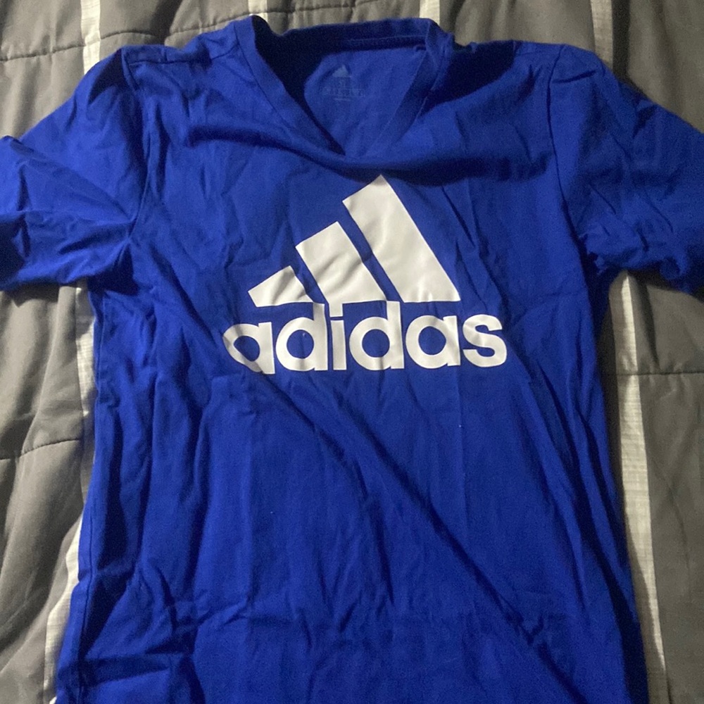Adidas t shirt blue